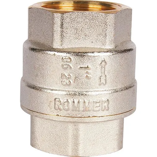 Клапан обратный пружинный 1&quot;в x 1&quot;в Rommer RVC-0001-000025