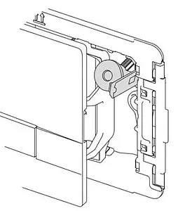 Клавиша смыва для унитаза OLI Glam 139186 хром матовый Клавиша смыва для унитаза OLI Glam 139186 хром матовый, 3