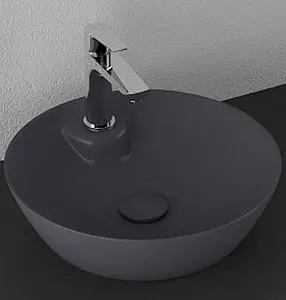 Раковина ISVEA SistemaY Soft 45 антрацит 10SY65045SV-2C Раковина ISVEA SistemaY Soft 45 антрацит 10SY65045SV-2C, 1