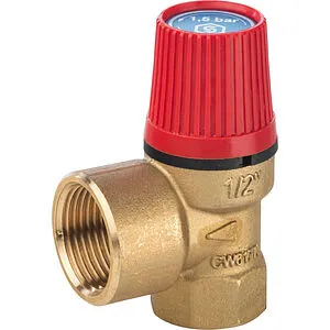 Клапан предохранительный ½" 1.5 бар Stout SVS-0001-001515 Клапан предохранительный ½" 1.5 бар Stout SVS-0001-001515, 1