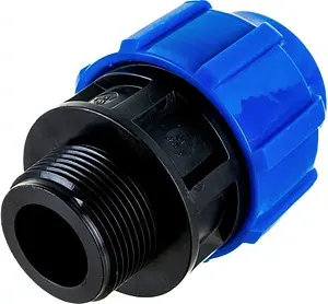 Муфта компрессионная переходная 40мм x 1¼"н ТПК-Аква 50030040 Муфта компрессионная переходная 40мм x 1¼"н ТПК-Аква 50030040, 1