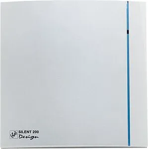 Вентилятор вытяжной Soler & Palau SILENT-200 CHZ SILVER DESIGN 3C Вентилятор вытяжной Soler & Palau SILENT-200 CHZ SILVER DESIGN 3C, 1
