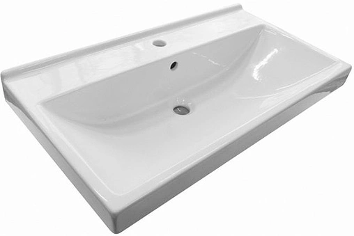 Тумба-умывальник напольная Comforty Никосия 80Н дуб белый 00004142204CF