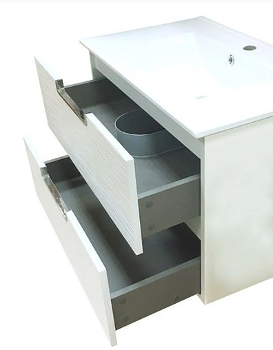 Тумба-умывальник подвесная Comforty Генуя 75 белый