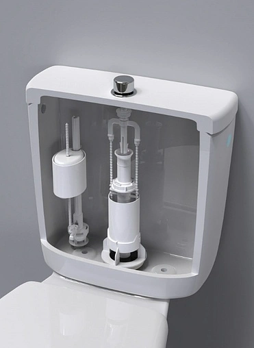 Заливной клапан для бачка ½&quot; пластик нижний BERGES Eko 030841