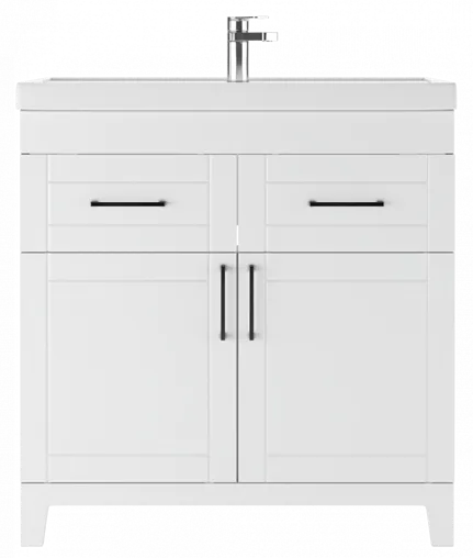 Тумба-умывальник напольная Домино Charlie 80 белый DCh2501T+4627173210188