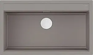 Мойка кухонная Omoikiri Kitagawa 86-LB-GR leningrad grey 4993796 Мойка кухонная Omoikiri Kitagawa 86-LB-GR leningrad grey 4993796, 1