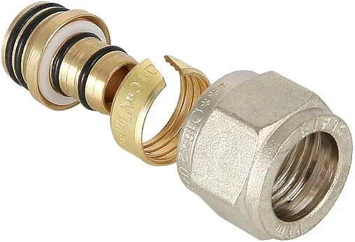 Концовка для металлопластиковых труб ½&quot;к x 16x2.0мм Valtec VTc.710.N.1604