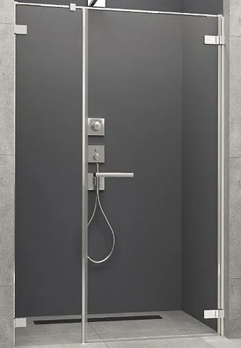Дверь в нишу 1400мм прозрачное стекло Radaway Arta DWS 140 R 386828-03-01R+386095-03-01R