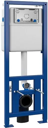 Комплект 6 в 1 Cersanit Crea Square CO DPL EO slim 64443 с кнопкой Twins хром глянцевый