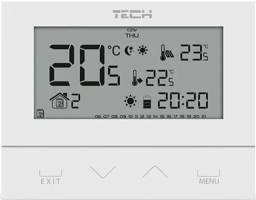 Комнатный терморегулятор TECH  ST-292 v2 WG.11.0422