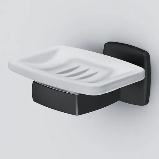 Мыльница Am.Pm Gem чёрный матовый A9034222