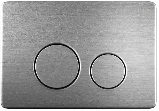 Клавиша смыва для унитаза IDDIS Unisteel 010 UNS10S0i77 нержавеющая сталь