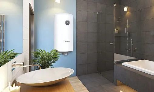 Водонагреватель накопительный электрический Philips UltraHeat Round 50 DA AWH1601/51(50DA) Водонагреватель накопительный электрический Philips UltraHeat Round 50 DA AWH1601/51(50DA)