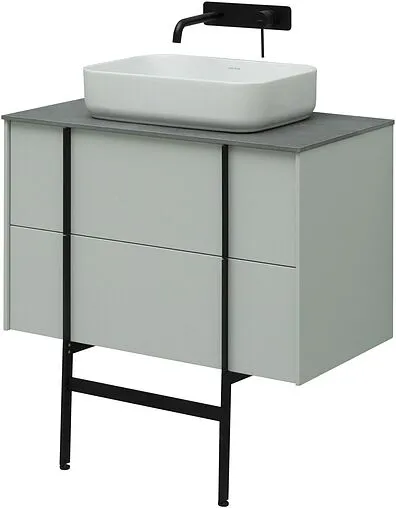 Тумба-умывальник подвесной Allen Brau Reality 80 папирус 1.32005.PWM+