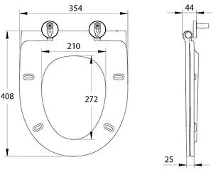 Крышка-сиденье для унитаза с микролифтом IDDIS DP Seat Cover белый 003DPSEi31, 2