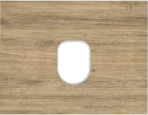 Столешница Aquaton Либерти 70 дуб эльвезия 1A281203LYC70