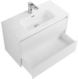 Тумба-умывальник напольная BelBagno KRAFT 80 Bianco Opaco KRAFT39-800/390-2C-PIA-BO+BB800/390ETL Тумба-умывальник напольная BelBagno KRAFT 80 Bianco Opaco KRAFT39-800/390-2C-PIA-BO+BB800/390ETL, 5