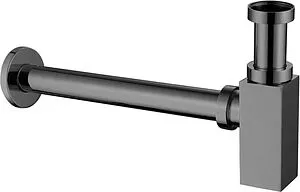 Сифон бутылочный для раковины Abber RECHTECK никель AF0031NG Сифон бутылочный для раковины Abber RECHTECK никель AF0031NG, 1