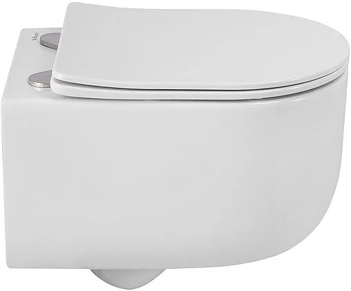 Унитаз подвесной безободковый BelBagno Soft Tornado белый BB084CH-TOR/SC