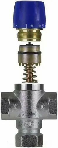 Трехходовой термостатический смесительный клапан ¾&quot; +30...+60°С TIM TMV811-03