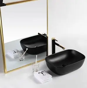 Раковина BelBagno 50 черный матовый BB1302-H301 Раковина BelBagno 50 черный матовый BB1302-H301, 3