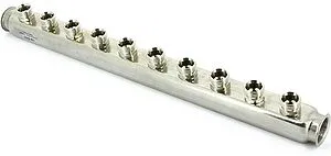 Коллектор распределительный проходной 8 отводов 1&quot;в/в x ¾&quot;ек Uni-fitt 430I4308, 1