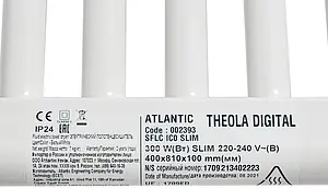 Полотенцесушитель электрический лесенка Atlantic Theola 815x400 Digital NW 300W белый 002393, 4