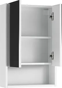 Шкаф-зеркало Айсберг Ева 50 белый DA5920HZ, 3