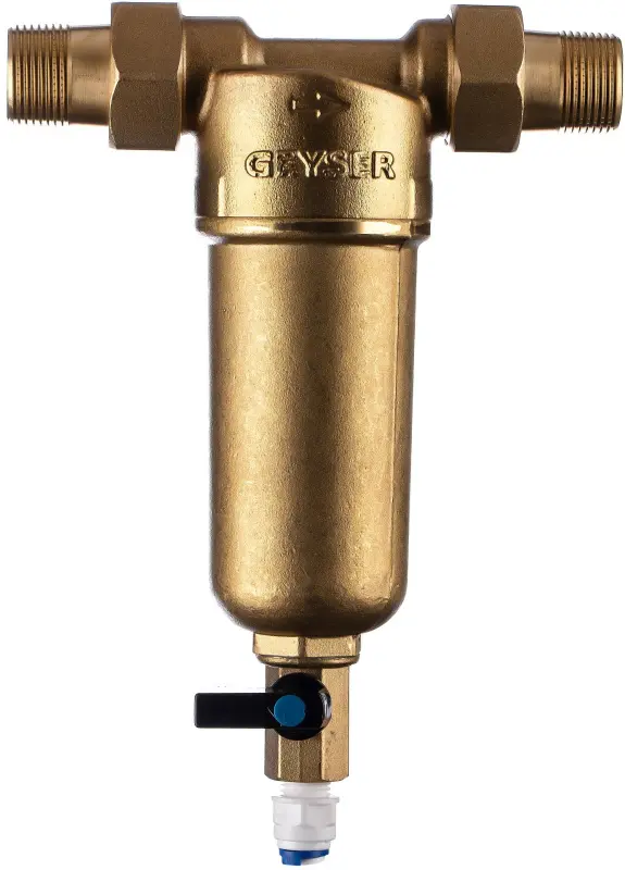 Фильтр тонкой очистки воды ¾"н x ¾"н Гейзер Бастион 121 32669 Фильтр тонкой очистки воды ¾"н x ¾"н Гейзер Бастион 121 32669, 1