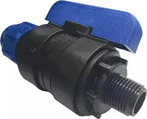 Кран шаровый с переходом на пнд трубу 25мм x 1&quot;н Valfex 1210012625100, 1