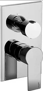 Смеситель для ванны скрытого монтажа Paffoni Tango хром TA019CR/M, 1