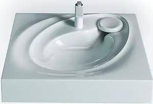 Раковина Raval Perla 60 белый Per.08.60/W, 1