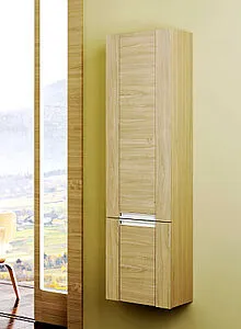 Шкаф-пенал подвесной Aqwella Simphony 40 L дуб сонома Sim.05.04/L/DS Шкаф-пенал подвесной Aqwella Simphony 40 L дуб сонома Sim.05.04/L/DS, 3