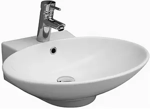 Раковина Serel 55 белый CH01 Раковина Serel 55 белый CH01, 1