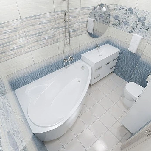 Ванна акриловая Triton Пеарл-Шелл 160x104 R Н0000000210 Ванна акриловая Triton Пеарл-Шелл 160x104 R Н0000000210