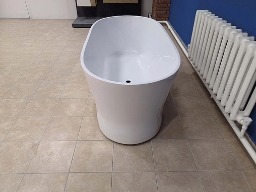 Ванна отдельностоящая из искусственного камня Esse Melville 167x78 белый EMEL1670