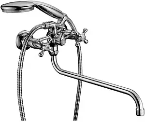 Смеситель для ванны с длинным изливом Lemark Standard хром LM2151C Смеситель для ванны с длинным изливом Lemark Standard хром LM2151C, 1