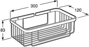 Полка Roca Hotels хром 816730001, 2