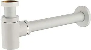 Сифон бутылочный для раковины Paffoni белый матовый ZACC240BO Сифон бутылочный для раковины Paffoni белый матовый ZACC240BO, 1