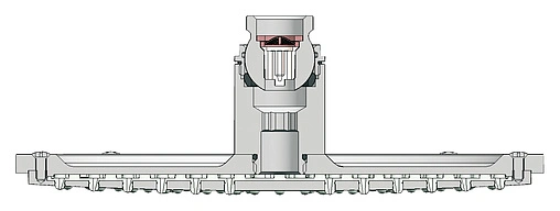 Лейка верхнего душа с настенным креплением Grohe Rainshower Cosmopolitan 210 хром 26171000