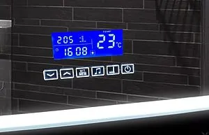 Зеркало с подсветкой Continent Allegro Led 77x77 с музыкальным блоком, с подогревом, 5