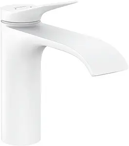 Смеситель для раковины Hansgrohe Vivenis 110 белый матовый 75020700, 1