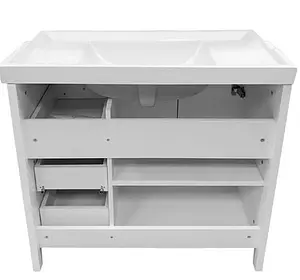 Тумба-умывальник напольная Comforty Тбилиси 90 белый 00003132630CF Тумба-умывальник напольная Comforty Тбилиси 90 белый 00003132630CF, 5