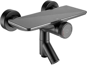 Смеситель для ванны IDDIS Shelfy чёрный матовый SHEBLBTi02WA Смеситель для ванны IDDIS Shelfy чёрный матовый SHEBLBTi02WA, 1