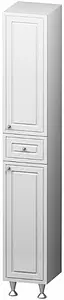 Шкаф-пенал напольный Damixa Palace One белый M41CSR0303WG, 1