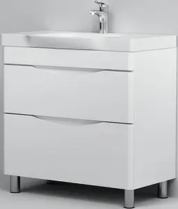 Тумба под умывальник напольная Am.Pm Like 80 белый M80FSX0802WG Тумба под умывальник напольная Am.Pm Like 80 белый M80FSX0802WG, 1