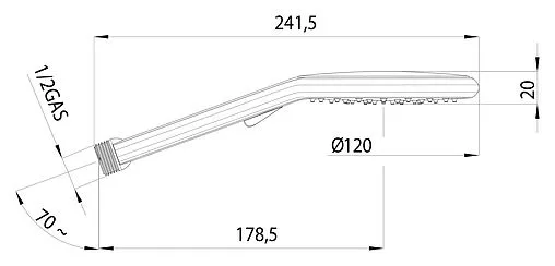 Душевой набор Bossini Aqua Life хром C12004.030