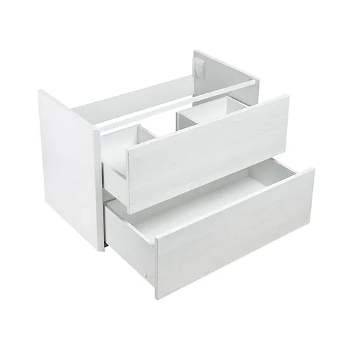 Модуль подвесная с ящиками подвесная Aquaton Брук 80 дуб латте/белый 1A202001BCDL0 Модуль подвесная с ящиками подвесная Aquaton Брук 80 дуб латте/белый 1A202001BCDL0