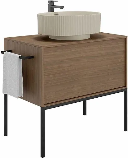 Тумба под умывальник Kerama Marazzi Atollo 80 древесный Wood AT.80\WD